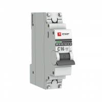 Автоматический выключатель 1P 20А (C) 6кА ВА 47-63 EKF PROxima
