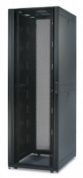 Шкаф LANMASTER DCS 42U 800x1070 мм, с перфорированными дверьми, без боковых панелей, черный