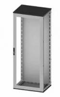 Сборный шкаф CQE, застеклённая дверь и задняя панель, 2200x800x600 мм