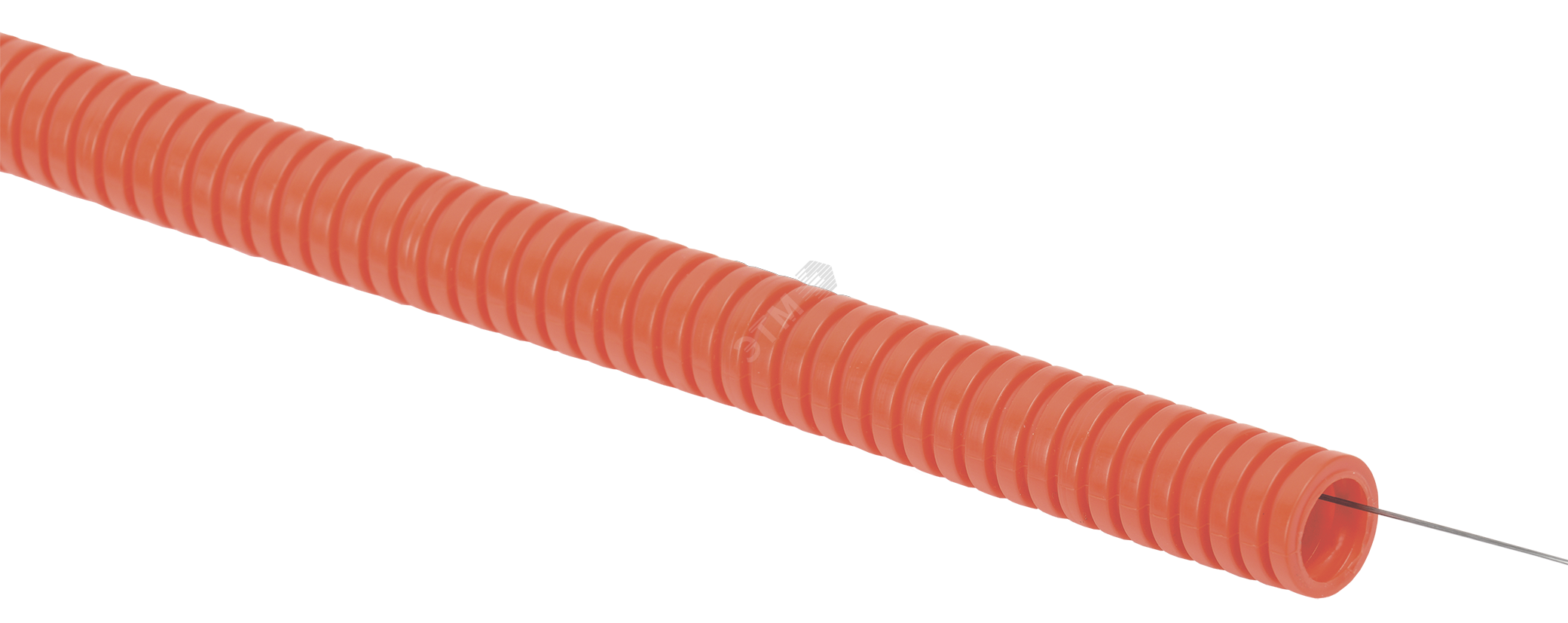 Труба гофр. ПНД d25 с зондом оранжевая (50м) IEK