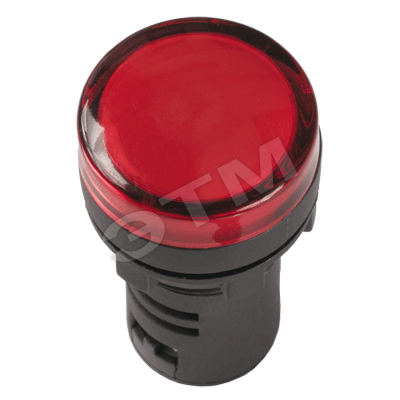 Лампа AD16DS(LED)матрица d16мм красный 12В AC/DC ИЭК