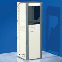 Сборный напольный шкаф CQCE для установки ПК, 1600x600x800 мм