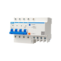 Автоматический выключатель дифференциального тока NXBLE-63 4P D50 100mA тип AC 6kA (CHINT)