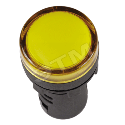 Лампа AD22DS(LED)матрица d22мм желтый 24В AC/DC ИЭК
