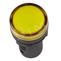 Лампа AD16DS(LED)матрица d16мм желтый 230В AC ИЭК
