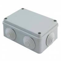 Коробка распаячная КМР-050-048 пылевлагозащитная, 10 мембранных вводов, уплотнительный шнур (120х80х50) EKF PROxima
