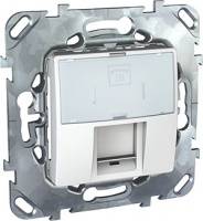 Телефонная розетка 1ХRJ12 6 контактов, белый Schneider Electric Телефонная розетка 1ХRJ12 6 контактов, белый Schneider Electric