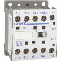 Контактор NC6-0910 9А 24В 50Гц 1НО (R)(CHINT)