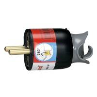 Вилка 2К+З черная 050173 Legrand Вилка 2К+З черная 050173 Legrand