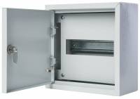 Корпус металлический навесной 250х250х120, 9 модулей , IP31, ЩРН-9 DEKraft Корпус металлический навесной 250х250х120, 9 модулей , IP31, ЩРН-9 DEKraft