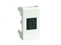 Розетка USB 2.0, Viva, белая, 1 модуль DKC Розетка USB 2.0, Viva, белая, 1 модуль DKC