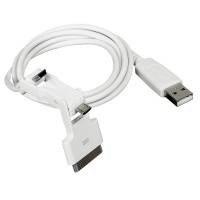Кабель USB для зарядки 3 в 1 Legrand Кабель USB для зарядки 3 в 1 Legrand