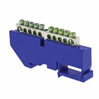 Шина N 63.10 (DIN изолятор) никель PROxima Шина N 63.10 (DIN изолятор) никель PROxima