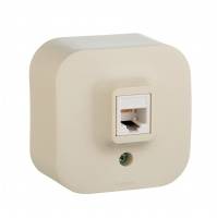 Розетка RJ11 слоновая кость Legrand Розетка RJ11 слоновая кость Legrand