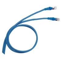 Патч-корд F/UTP категория 6 PVC 3м синий Legrand Патч-корд F/UTP категория 6 PVC 3м синий Legrand