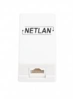 Кабельный соединитель NETLAN RJ45-RJ45 (8P8C), Кат.5e (Класс D), 100МГц, неэкранированный, белый, уп-ка 10шт. Кабельный соединитель NETLAN RJ45-RJ45 (8P8C), Кат.5e (Класс D), 100МГц, неэкранированный, белый, уп-ка 10шт.