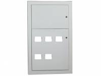 Щит этажный 5 квартирный без слаботочного отсека 1010х650х160 IP31 PROxima Щит этажный 5 квартирный без слаботочного отсека 1010х650х160 IP31 PROxima