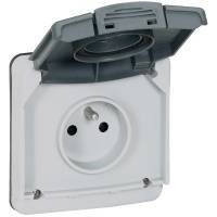 Розетка Plexo 2К+З 16А сборная Legrand Розетка Plexo 2К+З 16А сборная Legrand