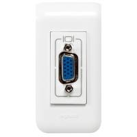 Розетка Mosaic HD15 1 модуль белая со шнуром Legrand Розетка Mosaic HD15 1 модуль белая со шнуром Legrand