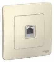 Розетка скрытой установки Blanca телефонная RJ11, молочный Schneider Electric Розетка скрытой установки Blanca телефонная RJ11, молочный Schneider Electric