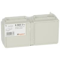 Короб двойной пластиковый 2х3 модуля Legrand Короб двойной пластиковый 2х3 модуля Legrand