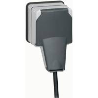 Розетка Plexo2К+З с креплением для вилки 16А Legrand Розетка Plexo2К+З с креплением для вилки 16А Legrand