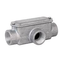 Коробка ответвительная алюминиевая, 3 ввода, М32х1,5,IP55,146х63х57мм DKC Коробка ответвительная алюминиевая, 3 ввода, М32х1,5,IP55,146х63х57мм DKC