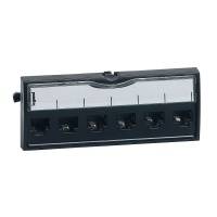 Вставка STP 6RJ45 категория 6А Legrand Вставка STP 6RJ45 категория 6А Legrand