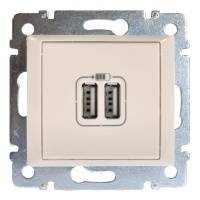 Розетка двойная USB слоновая кость Valena Legrand Розетка двойная USB слоновая кость Valena Legrand