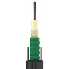 Оптический кабель Lanmaster бронированный гофр.стал.лентой, GYXTZW, 2,7кН, нг(А)-HF, универсальный, 16 х OM3