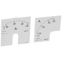 Шкала для амперметра 0-400A Legrand Шкала для амперметра 0-400A Legrand