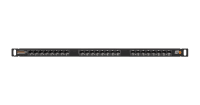 Коммутационная панель NIKOMAX 19", 0,5U, 24 порта, Кат.6 (Класс E), 250МГц, RJ45/8P8C, 110/KRONE, T568A/B, неэкранированная, с органайзером, черная - гарантия: 5 лет расширенная / 25 лет системная Коммутационная панель NIKOMAX 19", 0,5U, 24 порта, Кат.6 (Класс E), 250МГц, RJ45/8P8C, 110/KRONE, T568A/B, неэкранированная, с органайзером, черная - гарантия: 5 лет расширенная / 25 лет системная