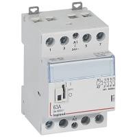 Контактор CX3 24V 4НО 63А с ручкой уплотнителем Legrand Контактор CX3 24V 4НО 63А с ручкой уплотнителем Legrand