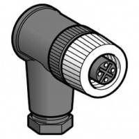 Коннектор М12 XZCC12FCM40B Коннектор М12 XZCC12FCM40B