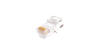 Коннектор NIKOMAX RJ45/8P8C под витую пару, Кат.5e (Класс D), 100МГц, покрытие 50мкд, универсальные ножи, неэкранированный, круглый ввод, уп-ка 100шт. Коннектор NIKOMAX RJ45/8P8C под витую пару, Кат.5e (Класс D), 100МГц, покрытие 50мкд, универсальные ножи, неэкранированный, круглый ввод, уп-ка 100шт.