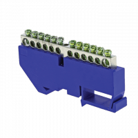 Шина "N" 63.14 (DIN изолятор) никель EKF PROxima