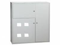 Щит этажный 4 квартирный навесной 945х880х220 IP31 PROxima Щит этажный 4 квартирный навесной 945х880х220 IP31 PROxima