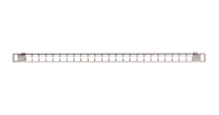 Коммутационная панель NIKOMAX 19", 0,5U, наборная, под 24 модуля Keystone, UTP/STP, с заземлением, с органайзером, металлик Коммутационная панель NIKOMAX 19", 0,5U, наборная, под 24 модуля Keystone, UTP/STP, с заземлением, с органайзером, металлик