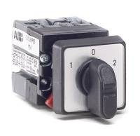 Переключатель OMA2PB 2-х позициионный(0-1) (двухуровневый) 10 А ABB Переключатель OMA2PB 2-х позициионный(0-1) (двухуровневый) 10 А ABB
