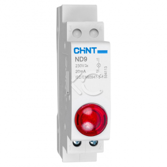 Индикатор ND9-1/r красный , AC/DC24В (LED) (CHINT)