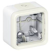 Коробка Plexo 1 пост белая Legrand Коробка Plexo 1 пост белая Legrand