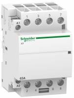 Модульный контактор iCT63A 4НО 24В АС 50ГЦ Schneider Electric Модульный контактор iCT63A 4НО 24В АС 50ГЦ Schneider Electric