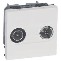 Розетка Mosaic TV/R оконечная 10db Legrand Розетка Mosaic TV/R оконечная 10db Legrand