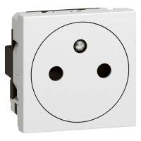 Розетка Mosaic 2К+З Schuko лицевая панель заподлицо Legrand Розетка Mosaic 2К+З Schuko лицевая панель заподлицо Legrand