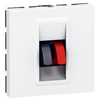 Розетка колонки 2 модуля Legrand Розетка колонки 2 модуля Legrand