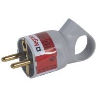 Вилка 2К+З серая 050192 Legrand Вилка 2К+З серая 050192 Legrand