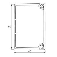 Мини-канал 60x40мм Metra Legrand Мини-канал 60x40мм Metra Legrand