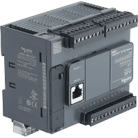 Компактный базовый блок m221-24IO Schneider Electric транзисторный источник Компактный базовый блок m221-24IO Schneider Electric транзисторный источник
