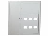 Щит этажный 6 квартирный слаботочный отсек слева 1010х950х160 IP31 PROxima Щит этажный 6 квартирный слаботочный отсек слева 1010х950х160 IP31 PROxima
