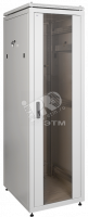 ITK Шкаф сетевой 19" LINEA N 24U 600х800 мм стеклянная передняя дверь серый